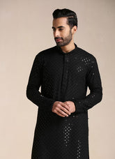 Mirror Work Kurta Set